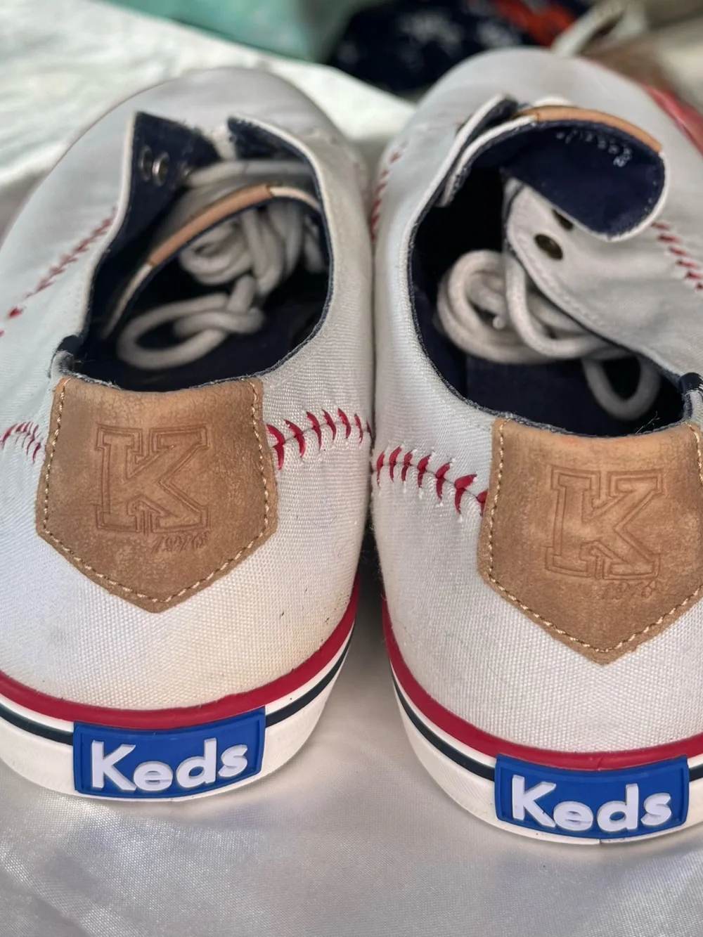Keds Women’s Size 10 Champion Pennant Baseball Sneakers
